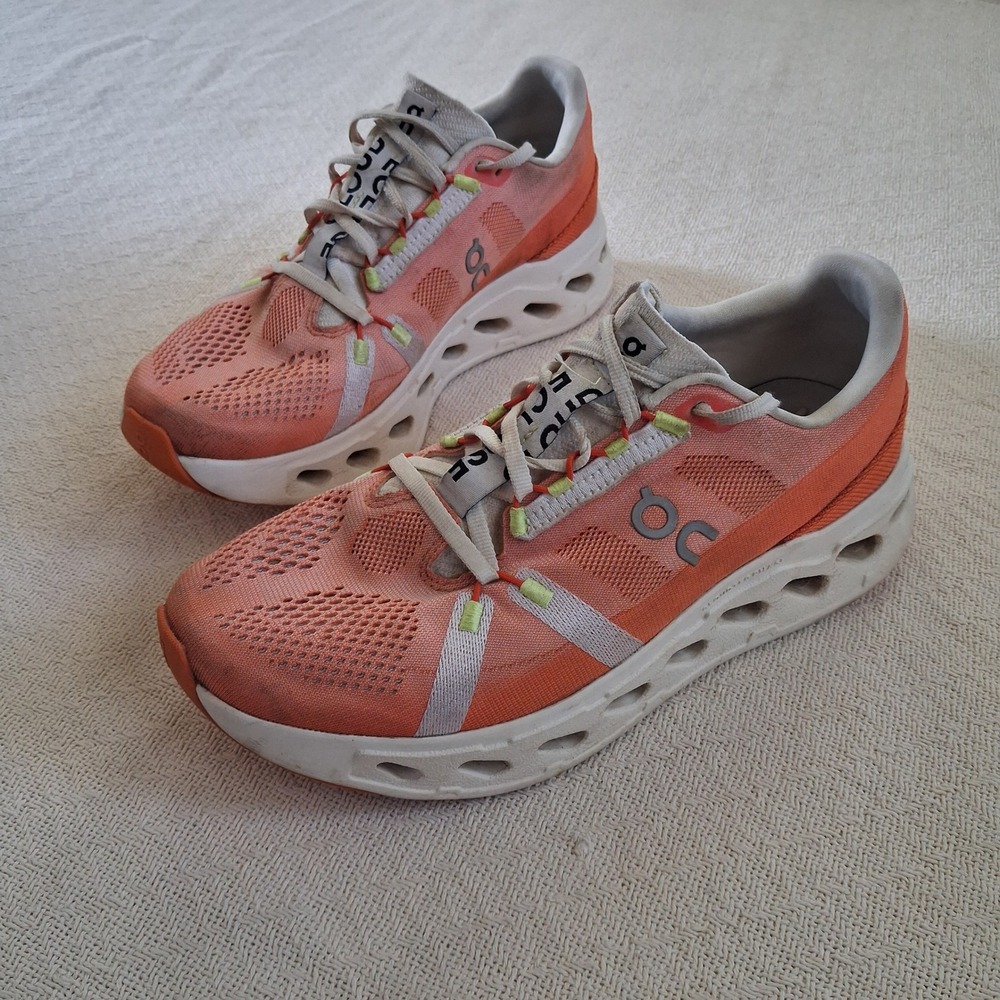 on cloudeclipse flame ivory gorpcore aesthetic plush cushion running shoe us 9.5